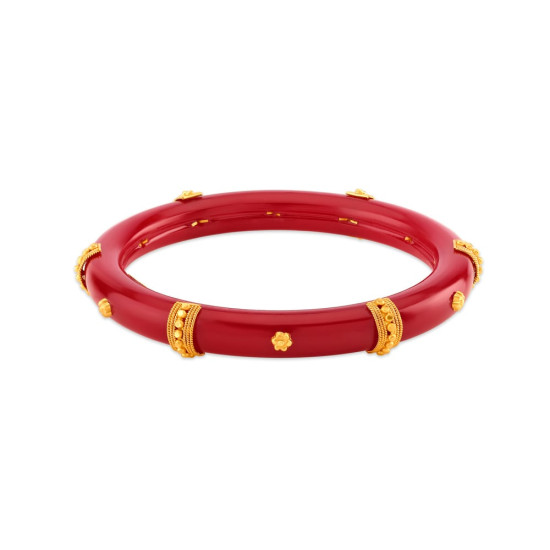 22KT GOLD POLA BANGLE