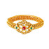 22KT GOLD AND KUNDAN GLASS BANGLE