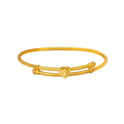 YELLOW GOLD BANGLE