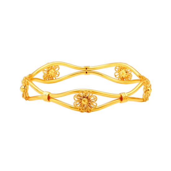 22KT GOLD BANGLE