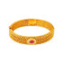 22KT GOLD AND KUNDAN GLASS BANGLE