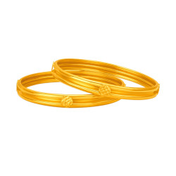 22KT YELLOW GOLD BANGLE SET