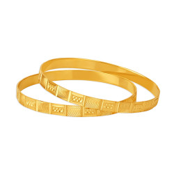 22KT YELLOW GOLD BANGLE SET