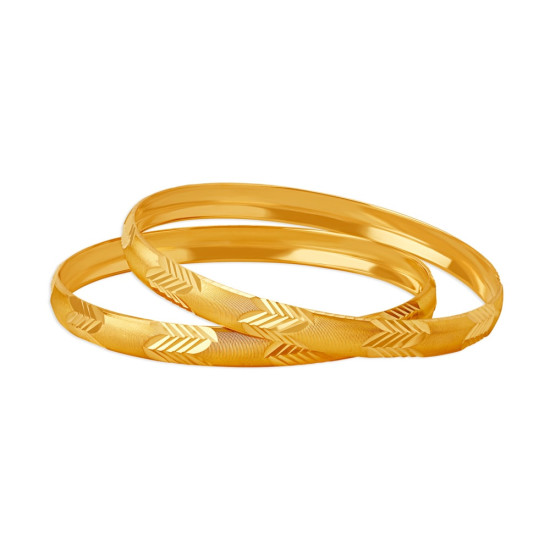 22KT YELLOW GOLD BANGLE SET