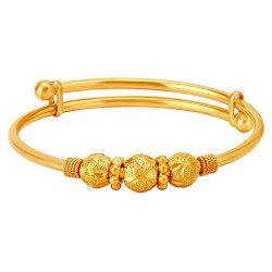 22KT YELLOW GOLD BANGLE SET