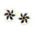 SIERRA SAPPHIRE STUD EARRINGS