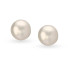 18KT YELLOW GOLD AND PEARL STUD EARRINGS