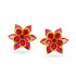 22KT GOLD AND RUBY STUD EARRINGS