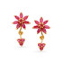 22KT GOLD AND RUBY STUD EARRINGS