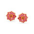 22KT GOLD AND RUBY STUD EARRINGS