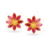 22KT GOLD AND RUBY STUD EARRINGS