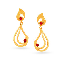 22KT GOLD DROP EARRINGS