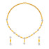 22KT GOLD NECKWEAR EARRINGS SET