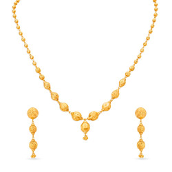 22KT GOLD NECKWEAR SET