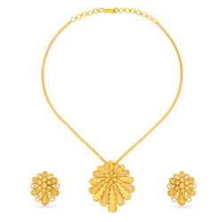 22KT GOLD NECKWEAR SET