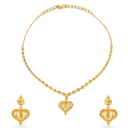 22KT GOLD NECKWEAR SET