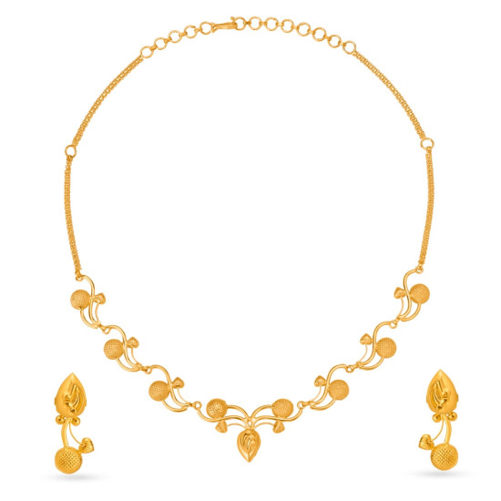 22KT GOLD NECKWEAR SET