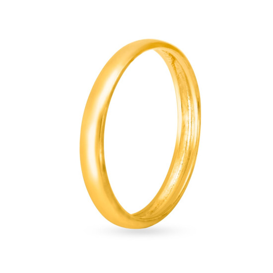 22KT YELLOW GOLD FINGER RING