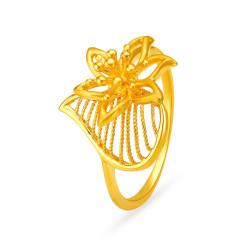 22KT GOLD FINGER RING