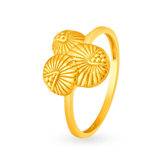 22KT GOLD FINGER RING