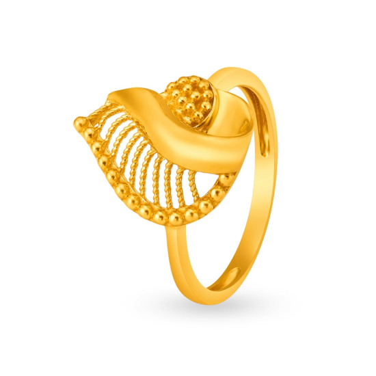 22KT GOLD FINGER RING