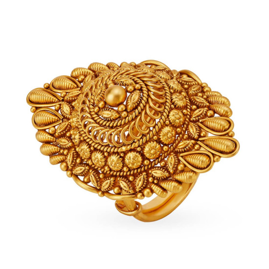 22KT GOLD FINGER RING