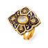 22KT GOLD AND POLKY DIAMOND FINGER RING