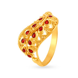 22KT GOLD FINGER RING