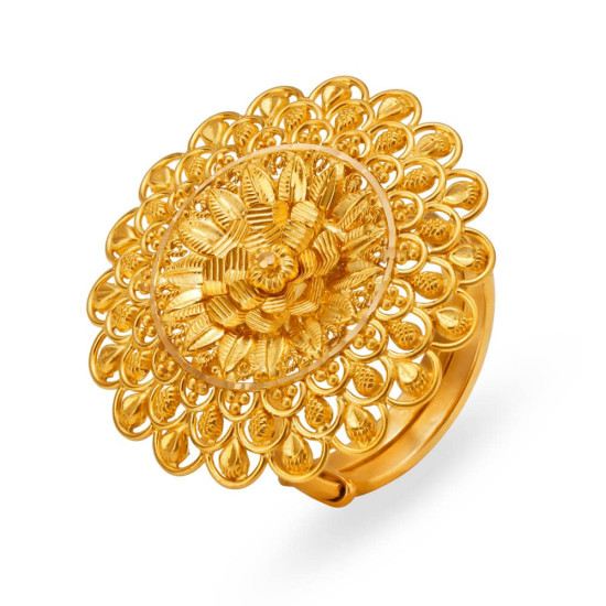 22KT GOLD FINGER RING