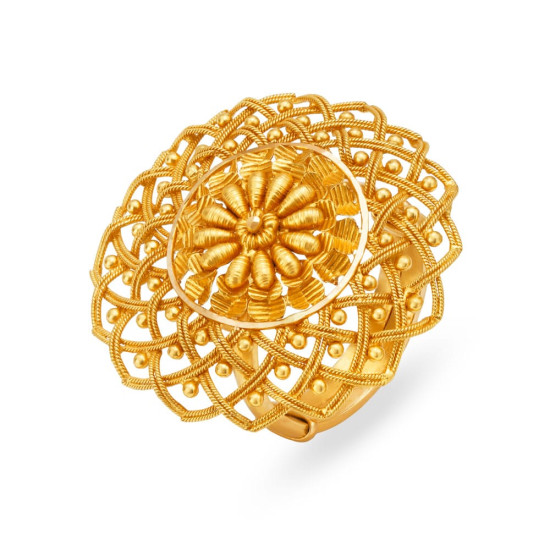 22KT GOLD FINGER RING