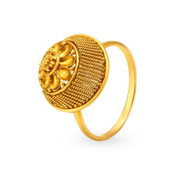 22KT GOLD FINGER RING