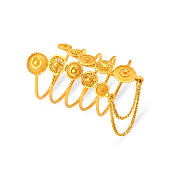 22KT GOLD FINGER RING