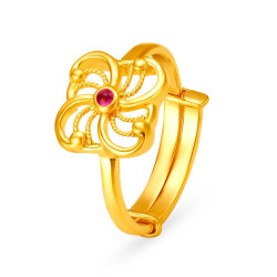 22KT GOLD FINGER RING